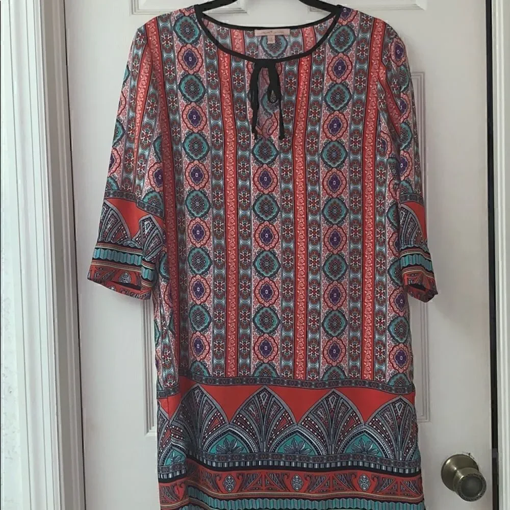 Gibson latimer tunic dress top size S